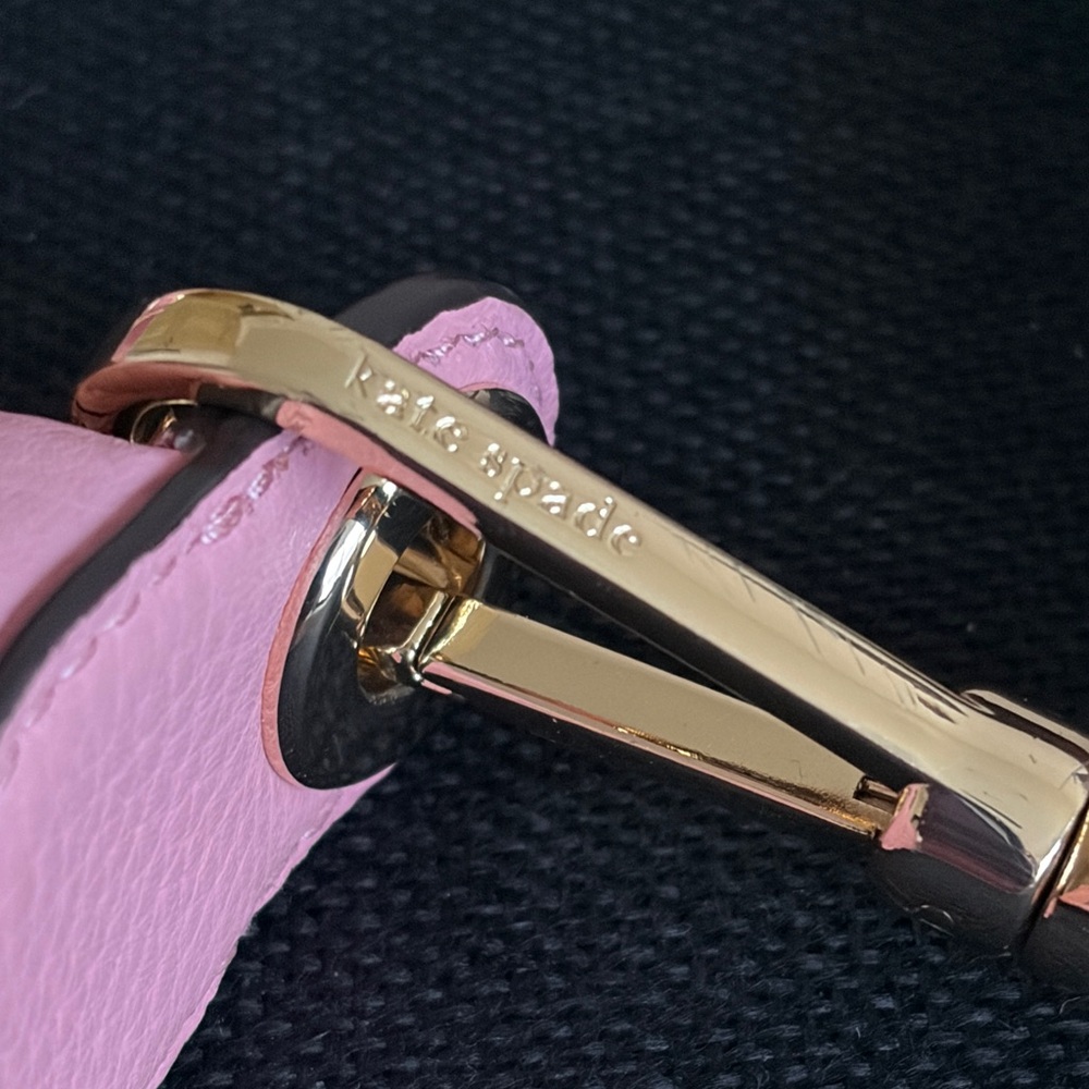 KATE SPADE NEW YORK PEBBLED LEATHER BRIGHT CAR ROSIE SMALL CROSSBODY BAG - Picture 7 of 15